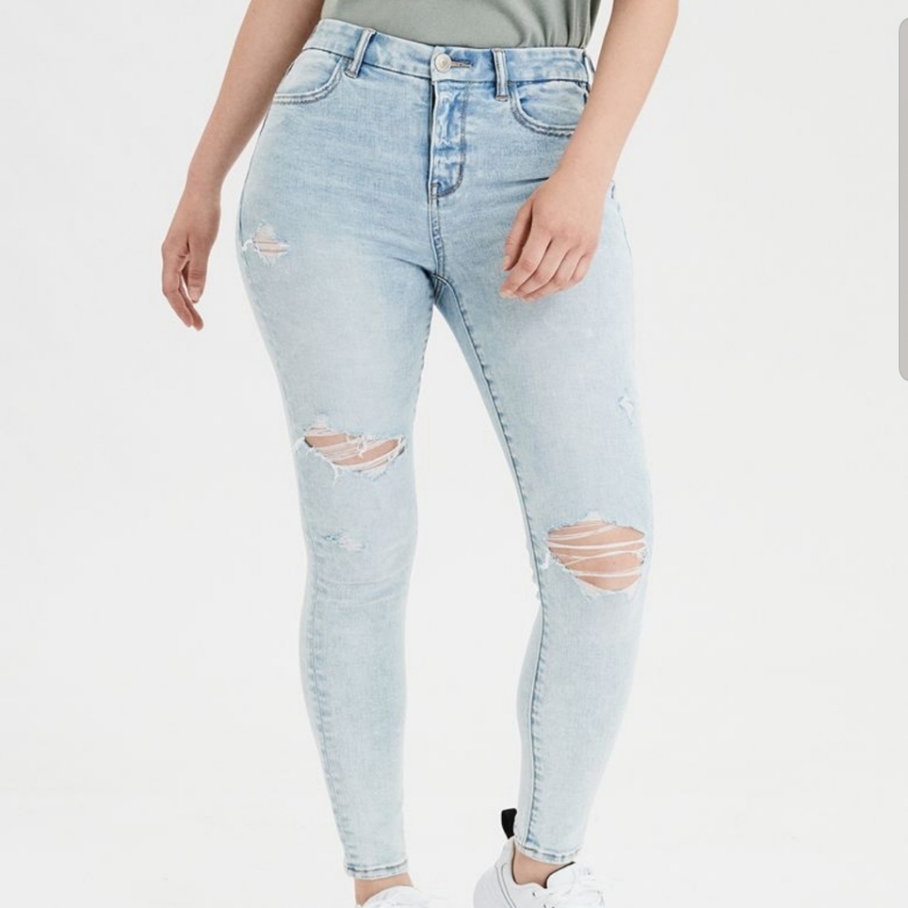 American Eagle curvy high rise jean legging